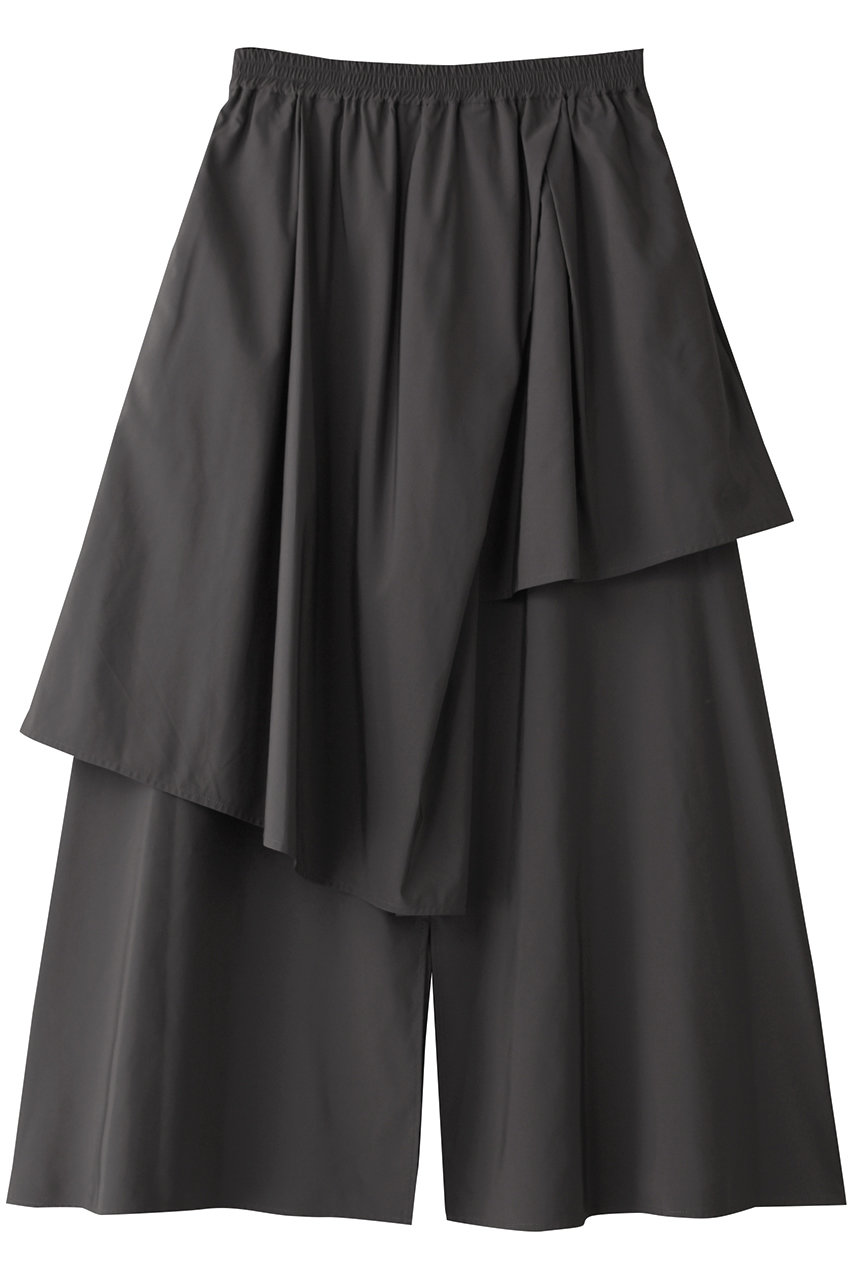 LANVIN en Bleu アシンメトリーレイヤードスカート (チャコールグレー, 36) ランバン オン ブルー ELLE SHOP LANVIN en Bleu アシンメトリーレイヤードスカート (チャコールグレー, 36) ランバン オン ブルー ELLE SHOP