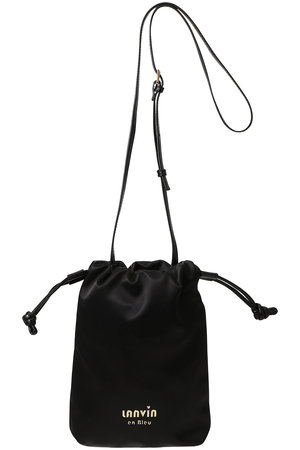 ランバン オン ブルー/LANVIN en Bleuのサテンドロストショルダーバッグ