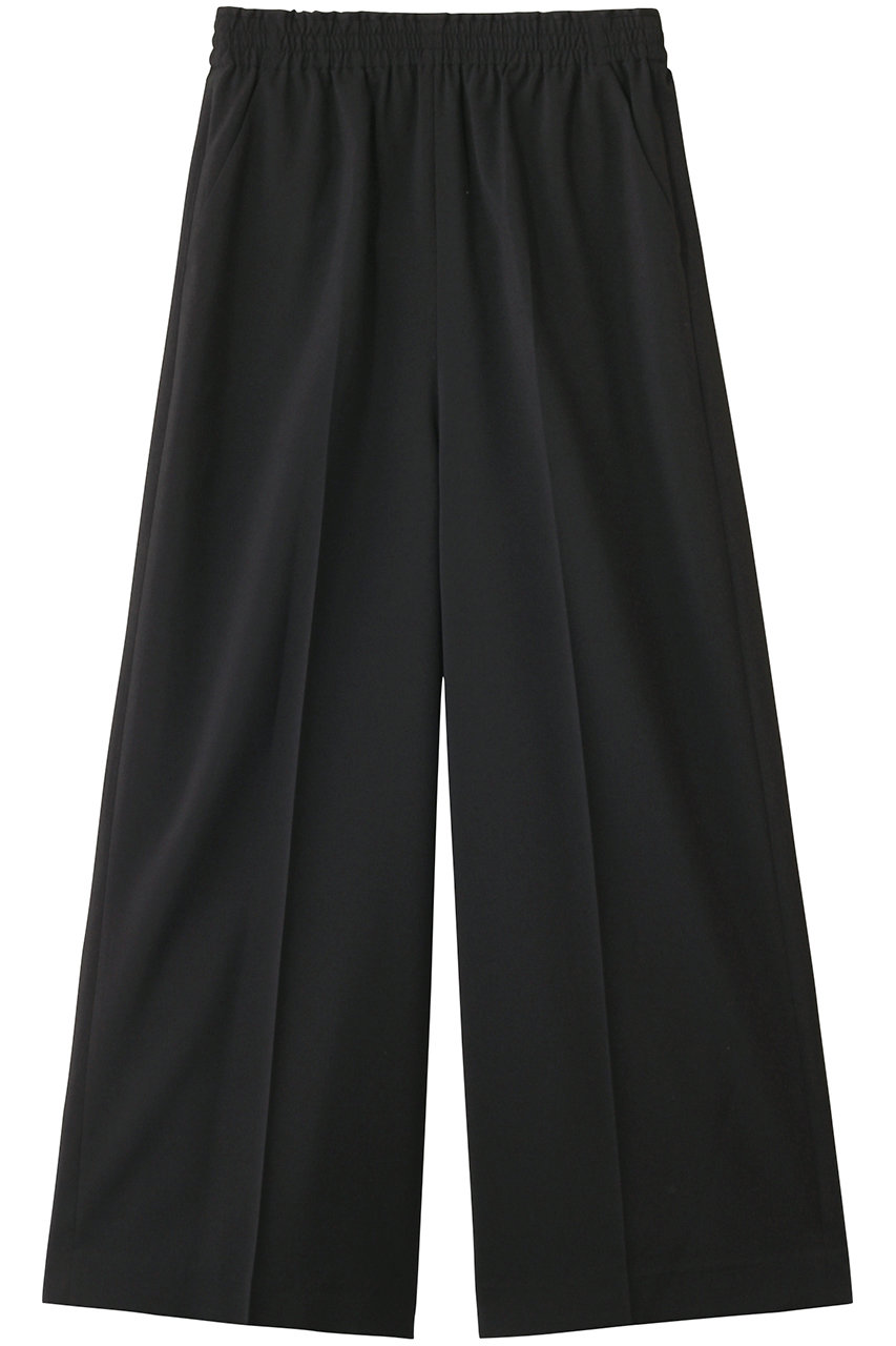 LANVIN en Bleu ドライポリエステルイージーパンツ (ブラック, 38) ランバン オン ブルー ELLE SHOP LANVIN en Bleu ドライポリエステルイージーパンツ (ブラック, 38) ランバン オン ブルー ELLE SHOP