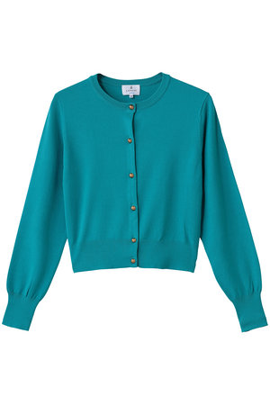 ランバン オン ブルー/LANVIN en Bleuのメタルボタンベーシックカーディガン(110300/110303)