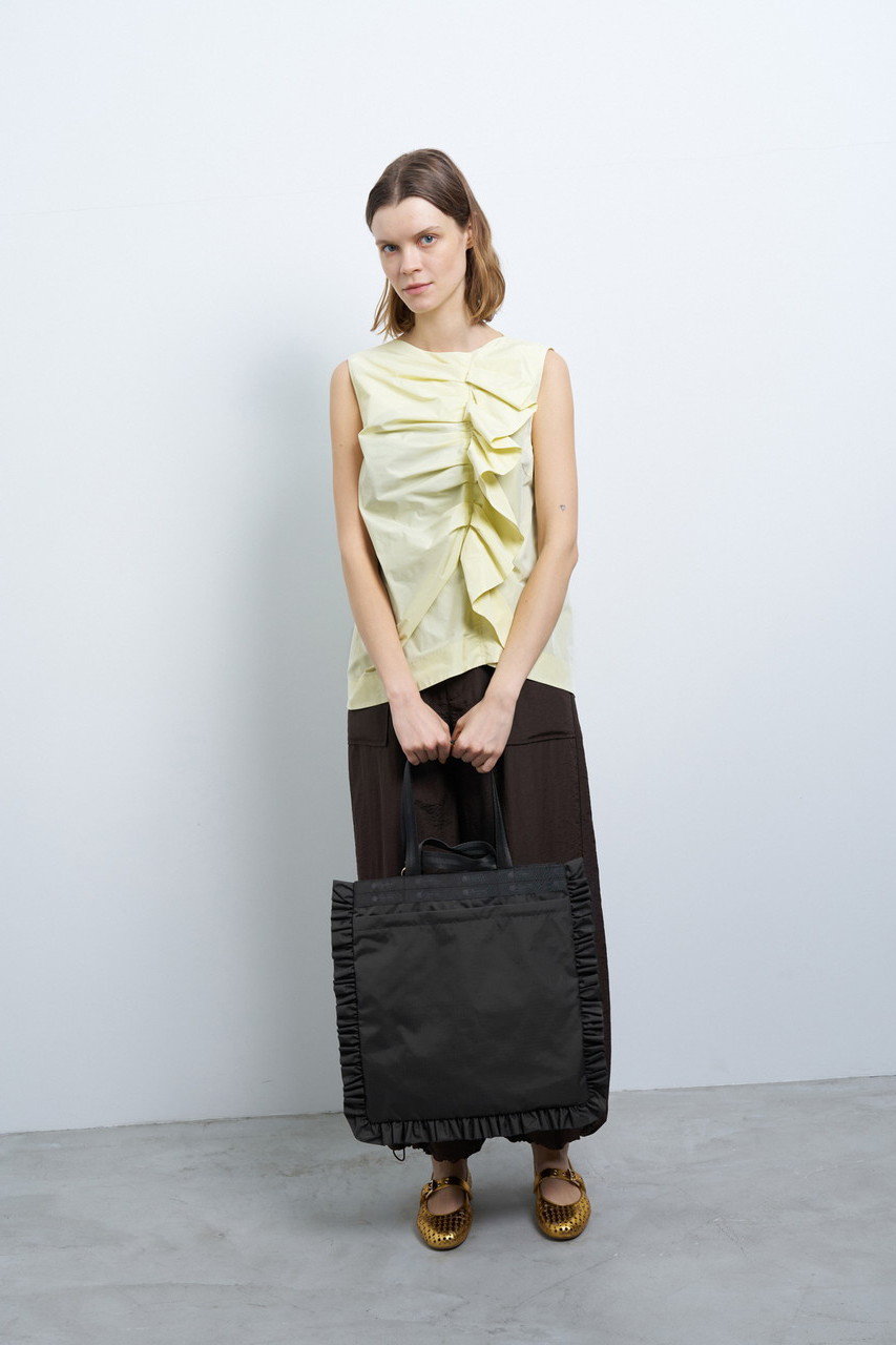 美品　ランバンオンブルー　large bag パデッドロゴBIGバッグ|LANVIN en Bleu | LANVIN en Bleu