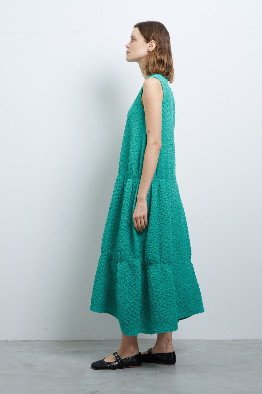 LANVIN en Bleu(ランバン オン ブルー)｜ジャガードニットフレア