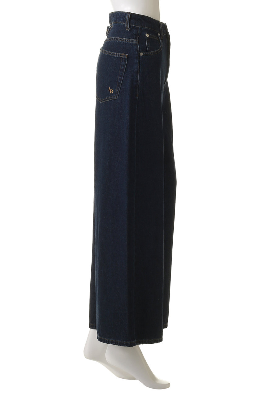 専用　新品タグ付　ランバンオンブルー　デニム　ワイド　定価24200円　濃紺 LANVIN en Bleu(ランバン オン ブルー)｜アジャスターデニムパンツ