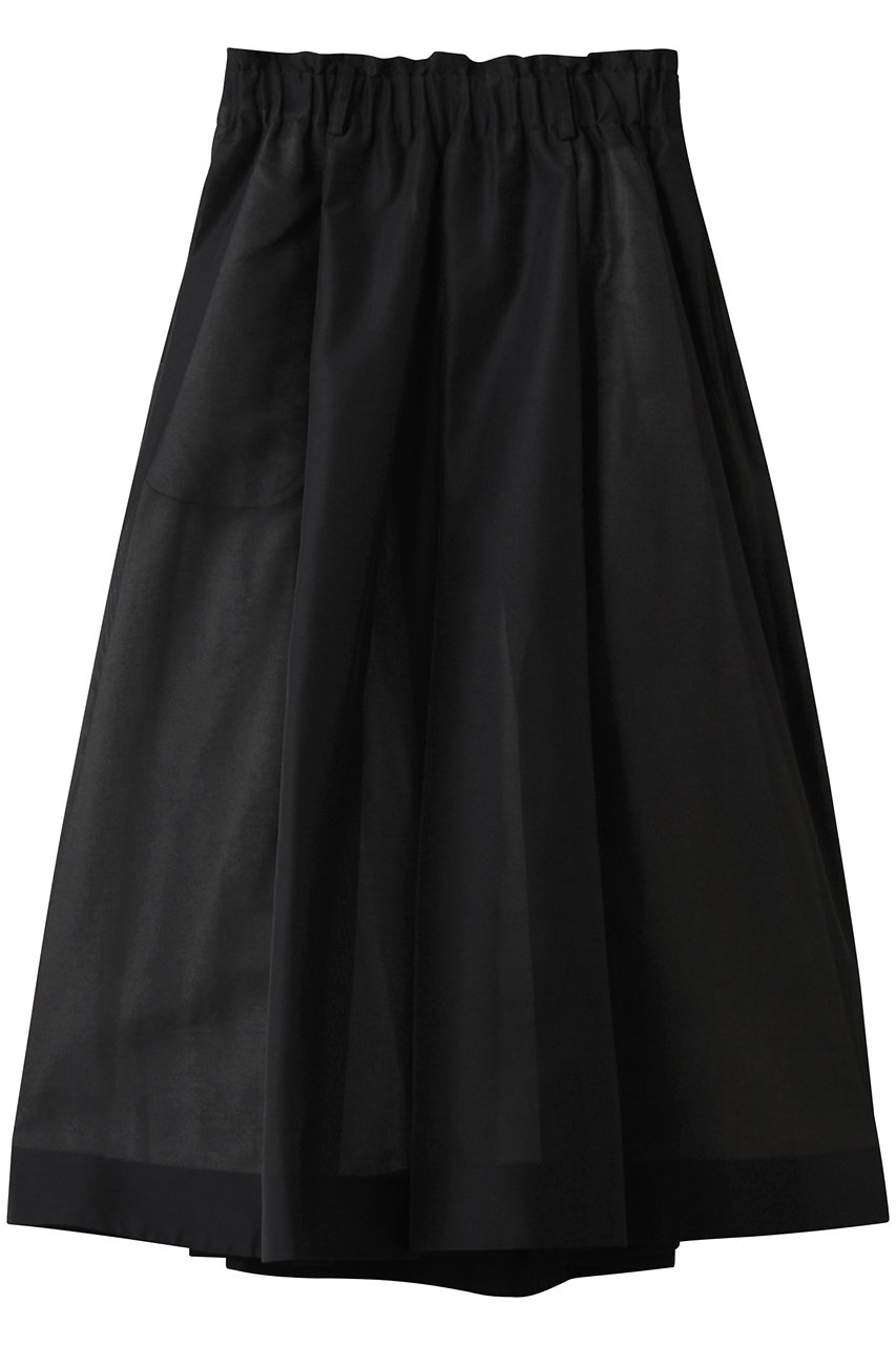 LANVIN en Bleu シアープリーツフレアスカート (ブラック, 36) ランバン オン ブルー ELLE SHOP LANVIN en Bleu シアープリーツフレアスカート (ブラック, 36) ランバン オン ブルー ELLE SHOP