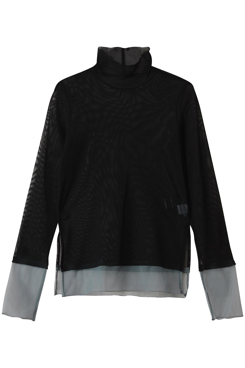 LANVIN en Bleu カラーポイントチュールタートル (ブラック, 38) ランバン オン ブルー ELLE SHOP LANVIN en Bleu カラーポイントチュールタートル (ブラック, 38) ランバン オン ブルー ELLE SHOP
