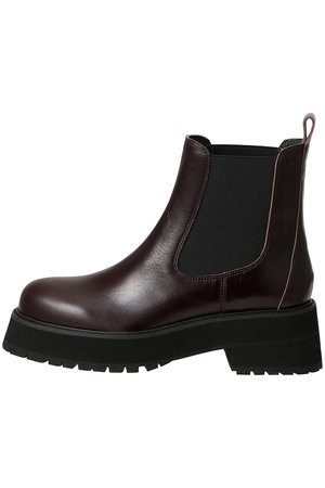 ランバン オン ブルー/LANVIN en Bleuのレザーサイドゴアブーツ(130300/130301)