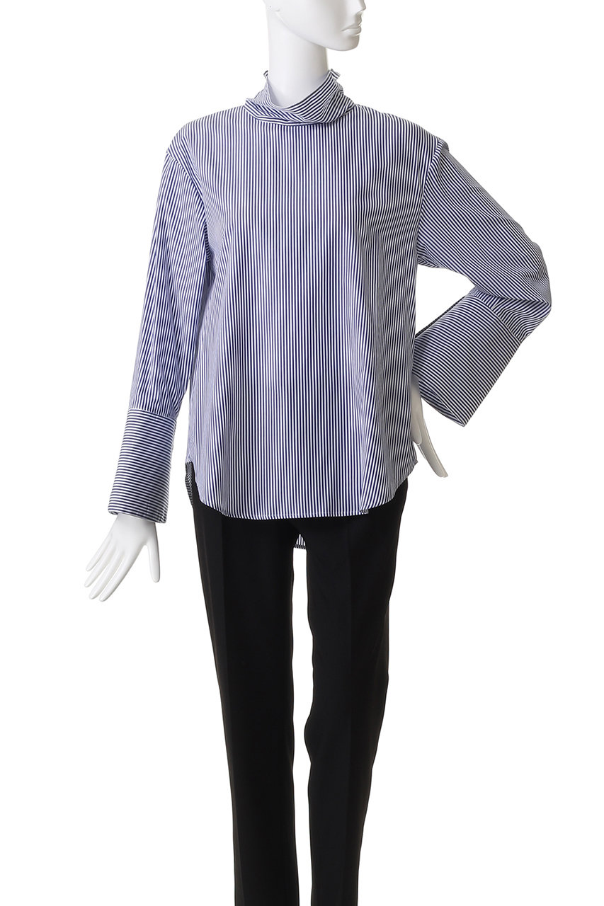 LANVIN en Bleu(ランバン オン ブルー)｜スタンドカラープルオーバー