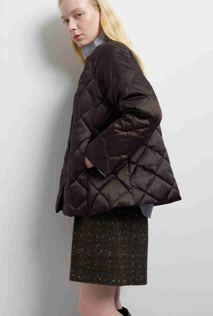 ランバンオンブルー　タックスリーブZIPジャケット LANVIN en Bleu(ランバン オン ブルー)｜【予約販売