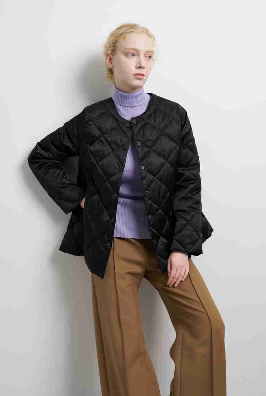 【LANVIN en blue】紺色キルティング ダウンジャケット ジャケット | LANVIN en Bleu | ランバン オン ブルー公式
