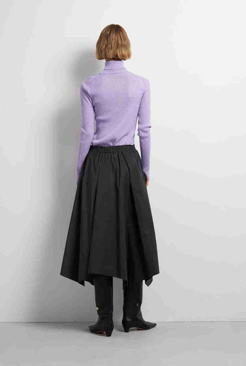 新品タグ付【LANVIN】ランバン　スカート　オーガンジー　シアー　スパンコール La boutique Bonbon スカート 「3サイズ展開・新色登場
