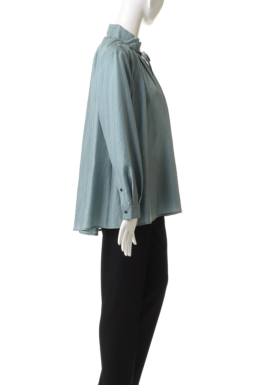 LANVIN en Bleu(ランバン オン ブルー)｜スタンドカラータックブラウス