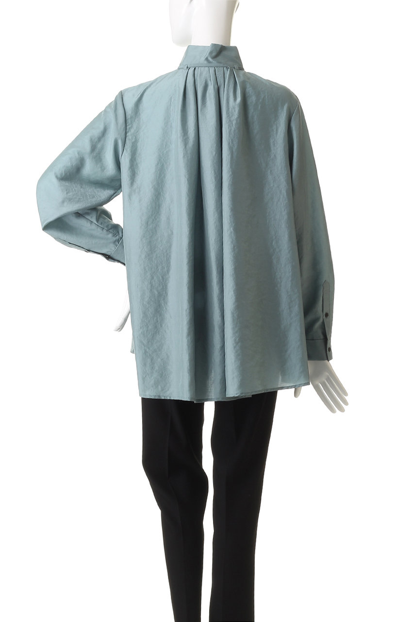 LANVIN en Bleu(ランバン オン ブルー)｜スタンドカラータックブラウス