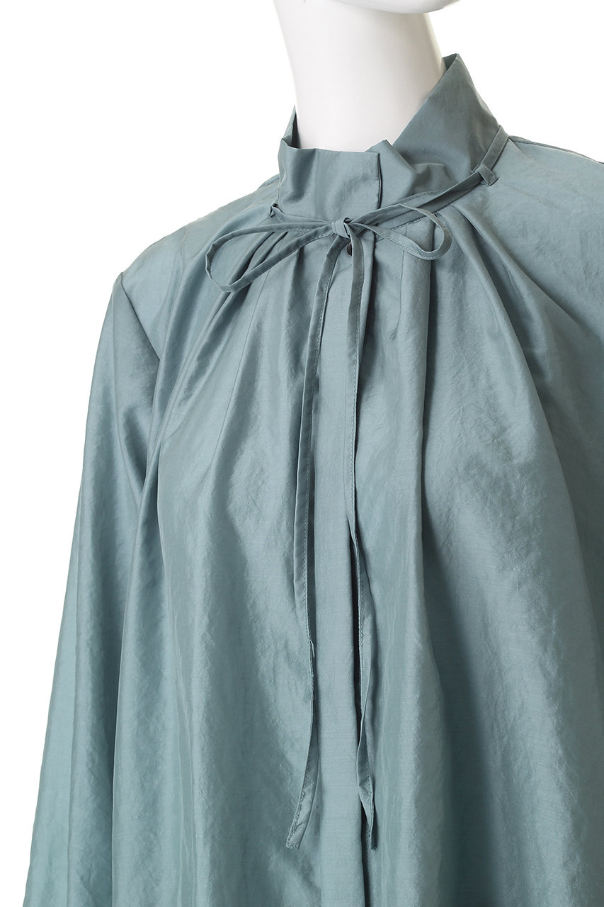 LANVIN en Bleu(ランバン オン ブルー)｜スタンドカラータックブラウス