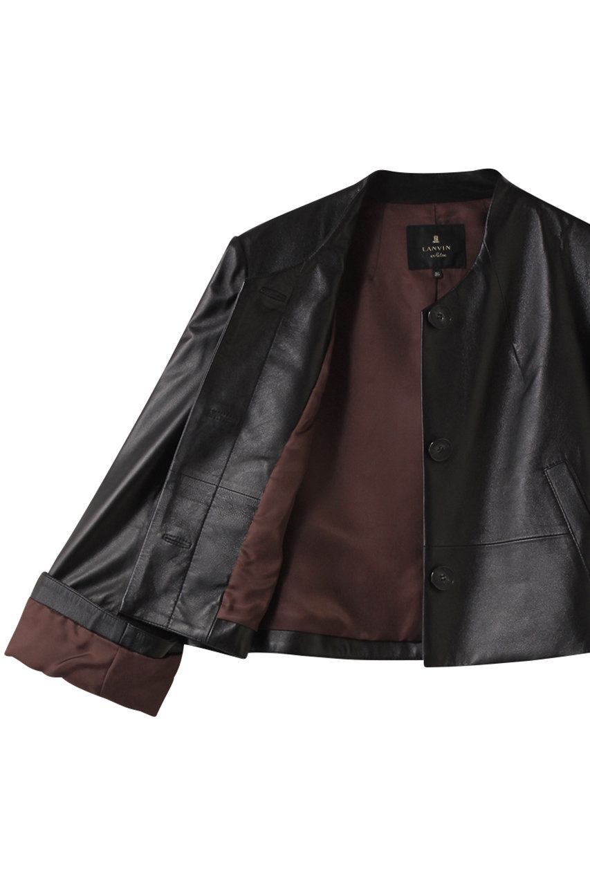 LANVIN en Bleu(ランバン オン ブルー)｜ラムレザーショート