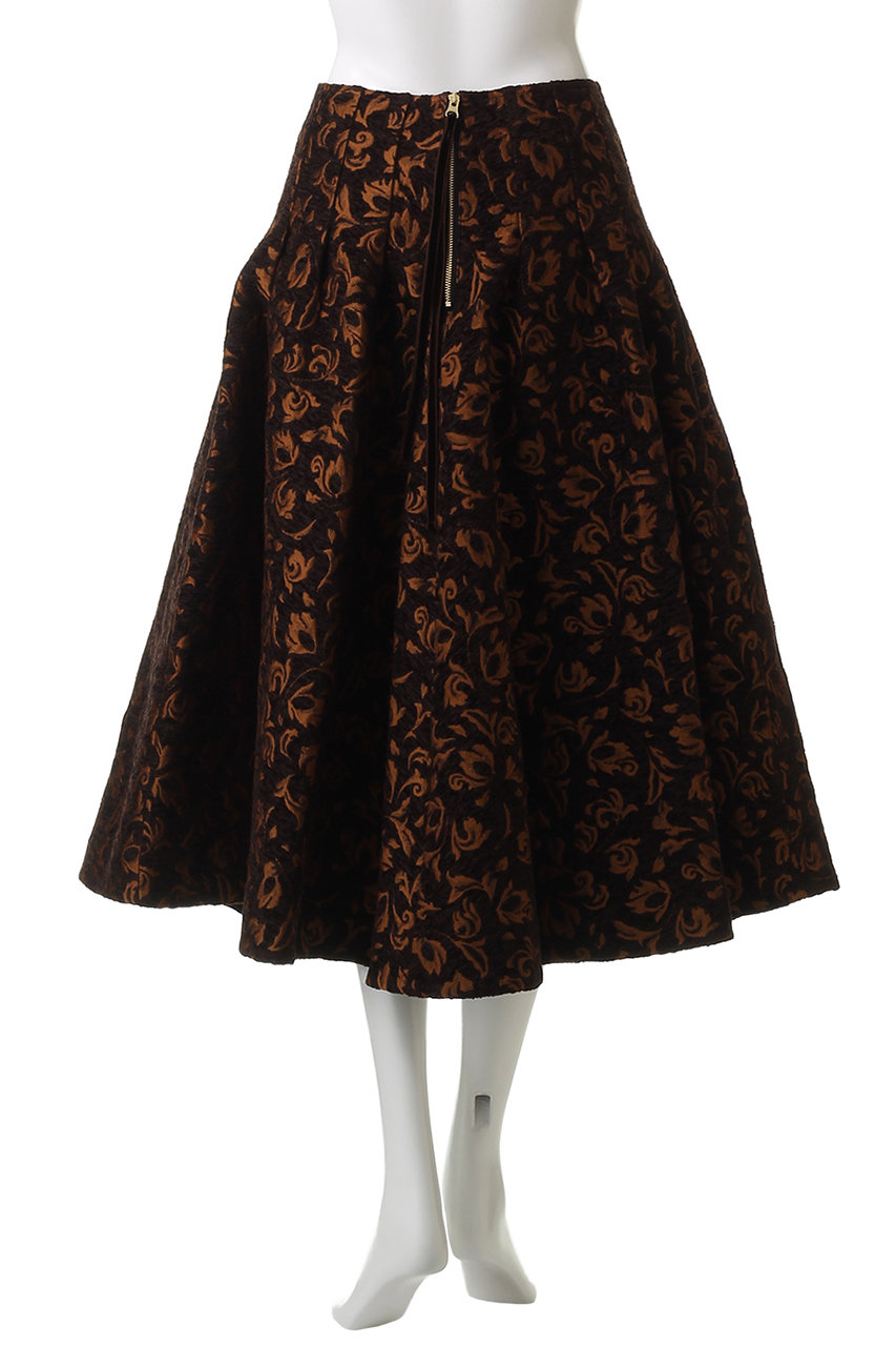 LANVIN en Bleu(ランバン オン ブルー)｜ジャガードスカート