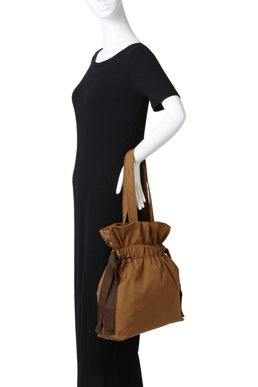 ランバン　ギャザートート グログランギャザートートバッグ | LANVIN en Bleu (Women