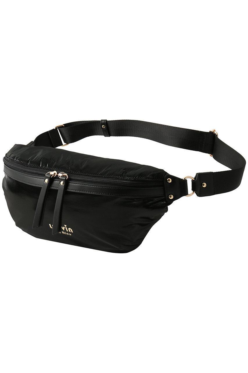 LANVIN en Bleu パデッドボディバッグ (ブラック, F) ランバン オン ブルー ELLE SHOP LANVIN en Bleu パデッドボディバッグ (ブラック, F) ランバン オン ブルー ELLE SHOP