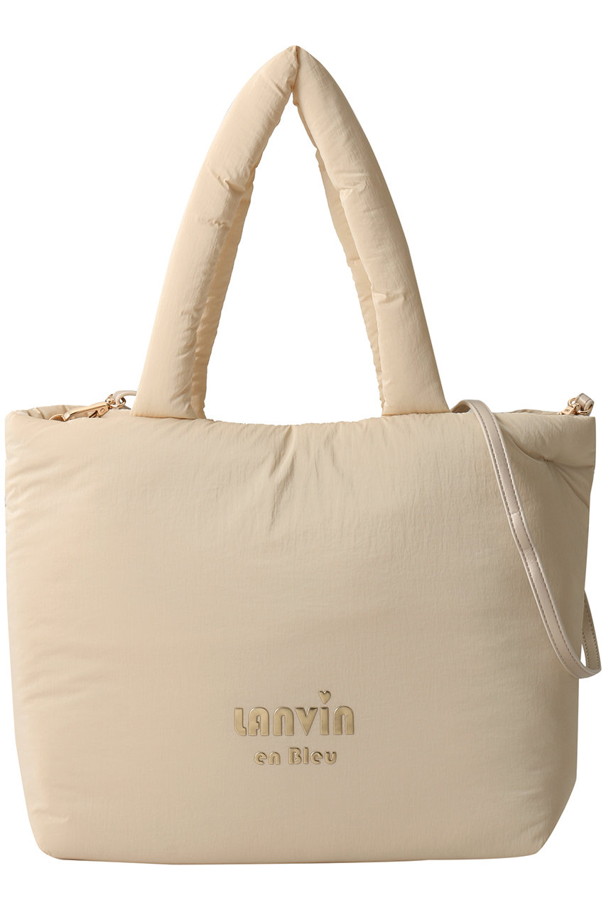 LANVIN en Bleu(ランバン オン ブルー)｜パデッドトートバッグ/オフ の