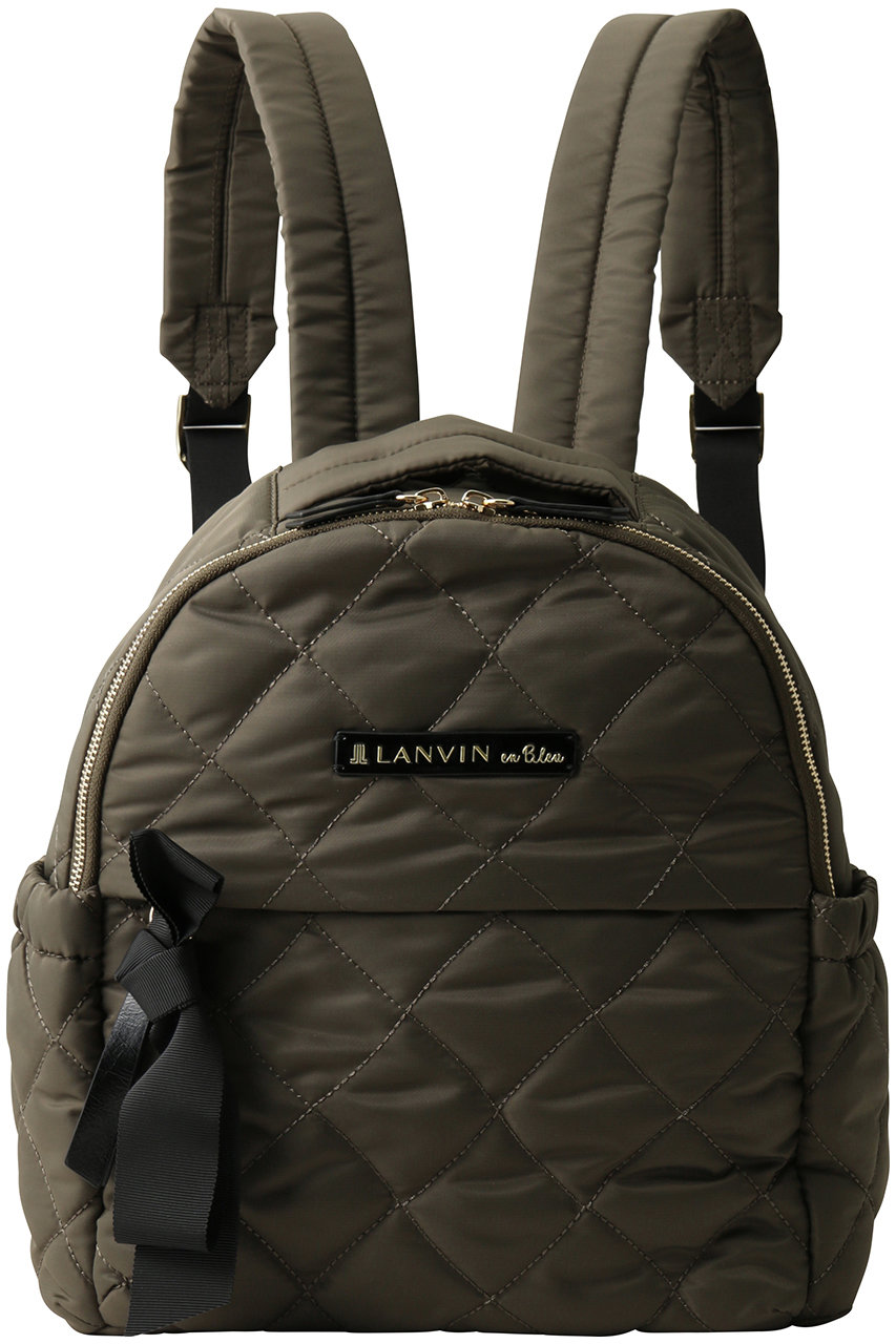 ランバン オン ブルー/LANVIN en Bleuのオルセー バデッドリュック 484642(チャコールグレー/3599012)