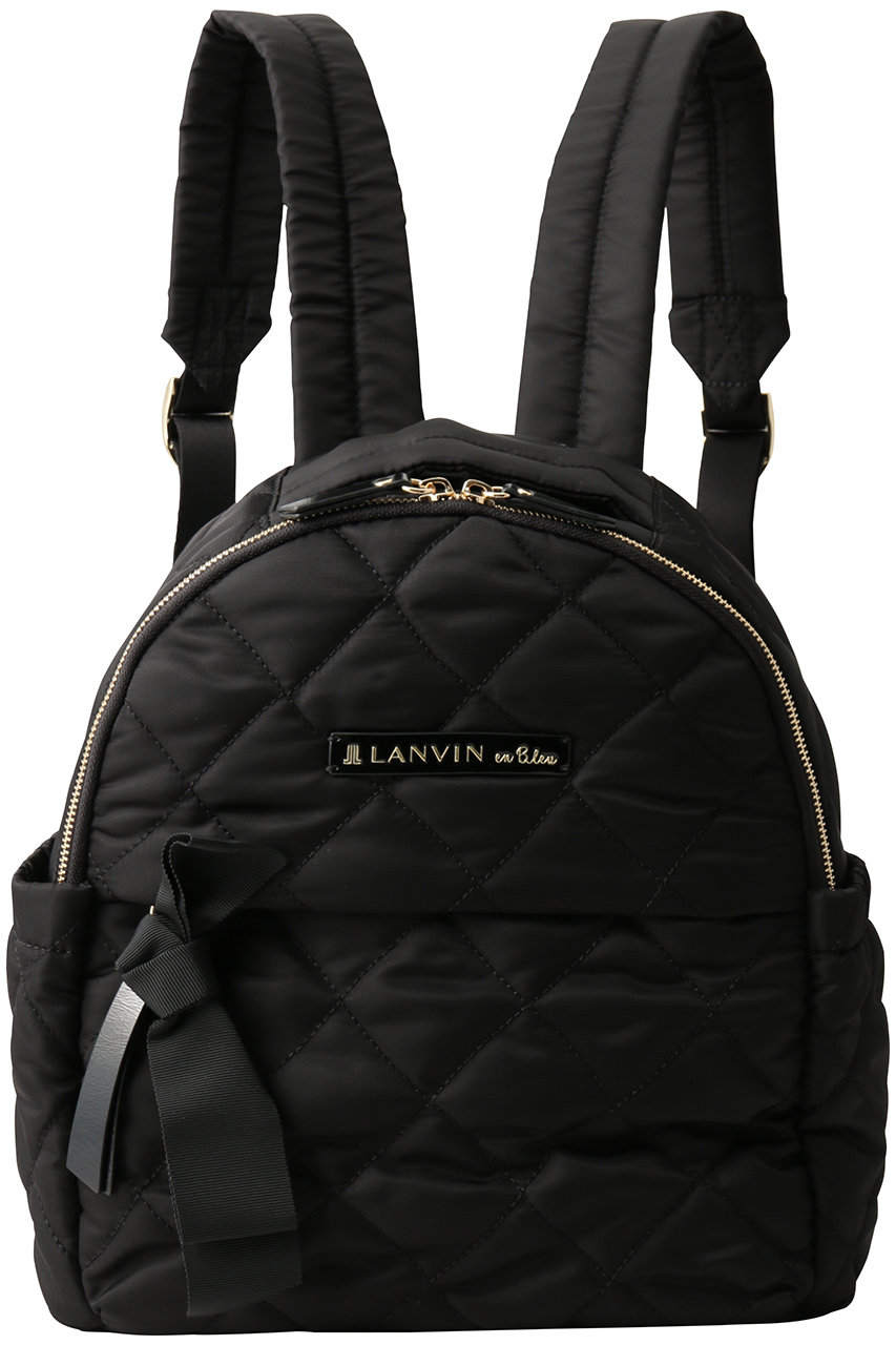 ランバン オン ブルー/LANVIN en Bleuのオルセー バデッドリュック 484642(ブラック/3599012)