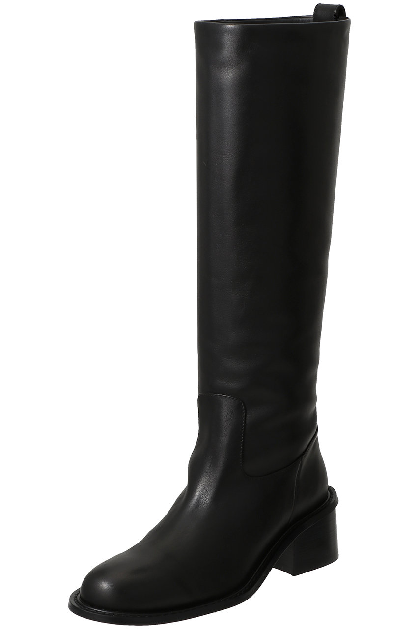 LANVIN en Bleu(ランバン オン ブルー)｜レザーロングブーツ/ブラウン