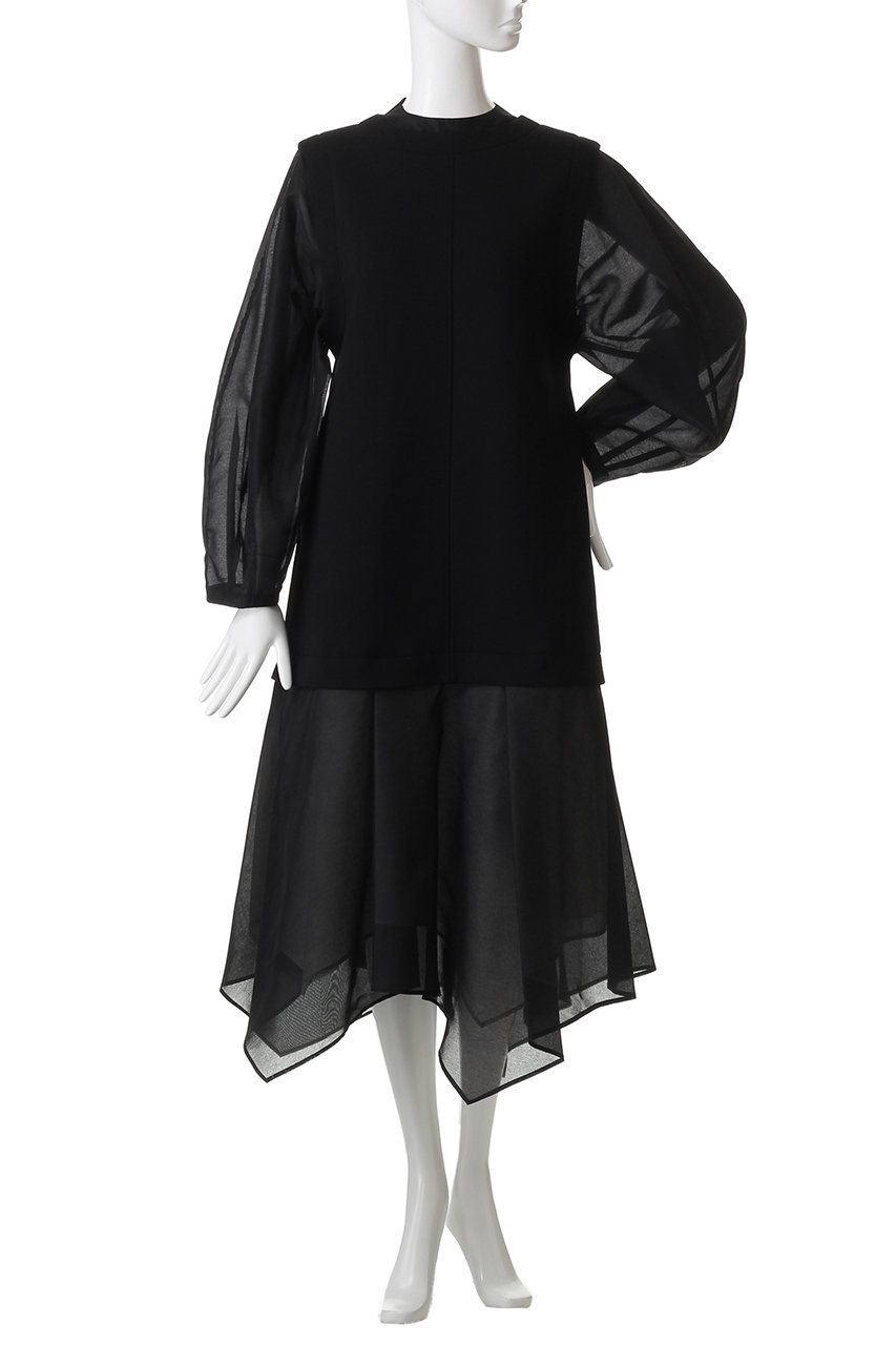 LANVIN en Bleu(ランバン オン ブルー)｜ダンボールコンビワンピース