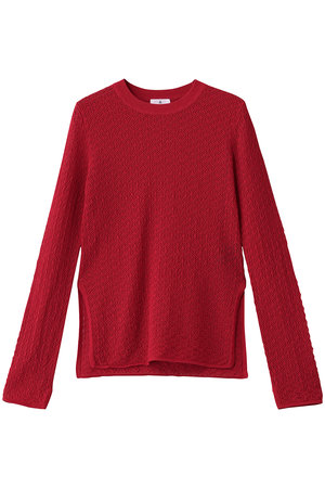 LANVIN en Bleu ニットワッチ　カシミヤ　ブラウン LANVIN en Bleu ニットワッチ カシミヤ ブラウン