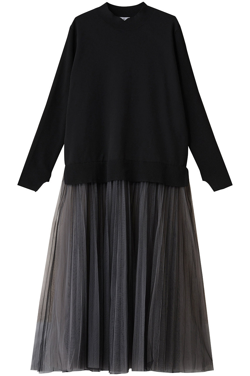 楽天市場】LANVIN en Bleu ランバンオンブルー ニット ワンピースの通販