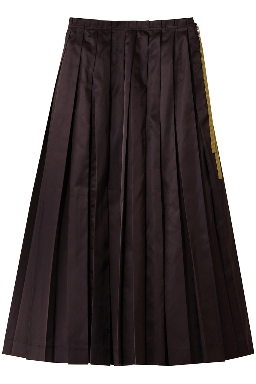 LIMONTA Eastサテンプリーツスカート