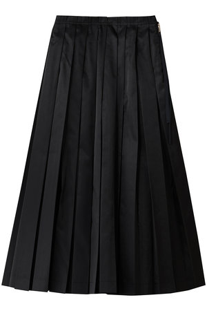 ランバン オン ブルー/LANVIN en BleuのLIMONTA Eastサテンプリーツスカート(110700/110703)