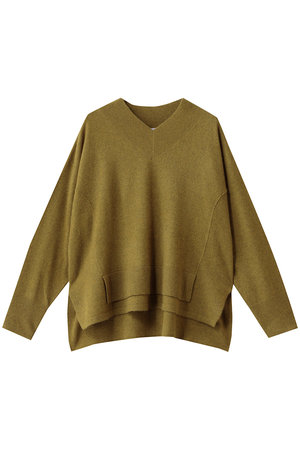 ランバン オン ブルー/LANVIN en BleuのラクーンＶネックニット