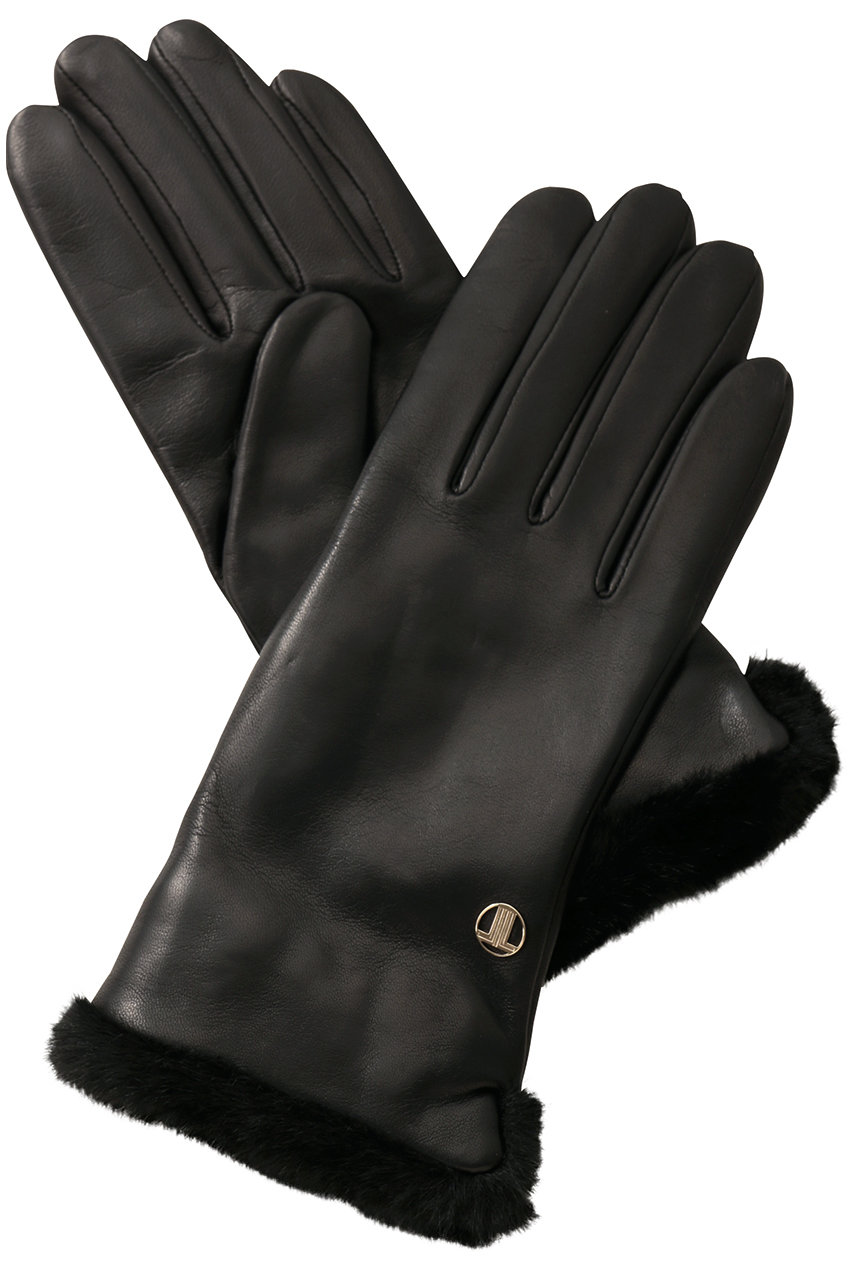ランバン オン ブルー/LANVIN en Bleuのレザーグローブ(ブラック/3508081)