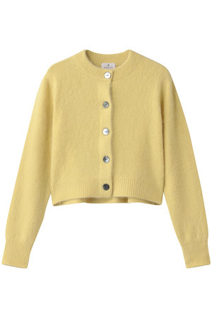 ランバン オン ブルー/LANVIN en Bleuのフォックスカシミヤショートカーディガン(110300/110303)