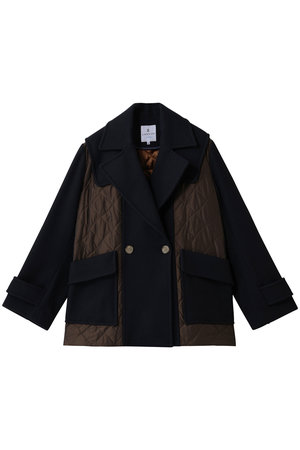 ランバン オン ブルー/LANVIN en Bleuのコンビネーションコート(110900/110902)