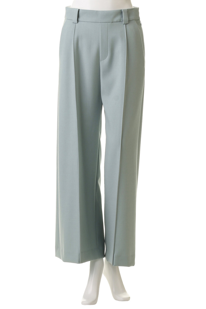 LANVIN en Bleu(ランバン オン ブルー)｜ダブルクロスワイドパンツ