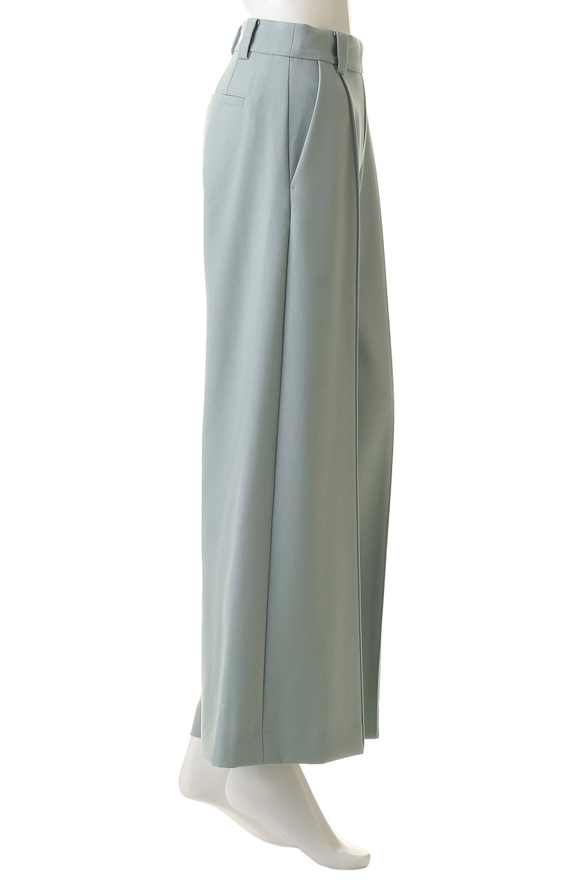 LANVIN en Bleu(ランバン オン ブルー)｜ダブルクロスワイドパンツ