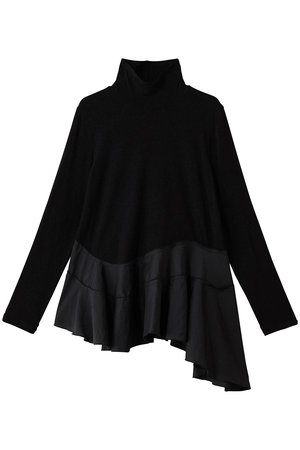 ランバン オン ブルー/LANVIN en Bleuのアシンメトリーヘムタートル(110100/110103)