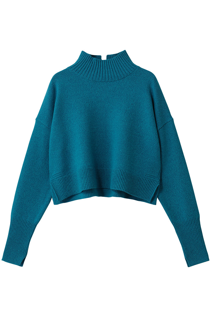 LANVIN en Bleu(ランバン オン ブルー)｜メランジクロップドハイネック