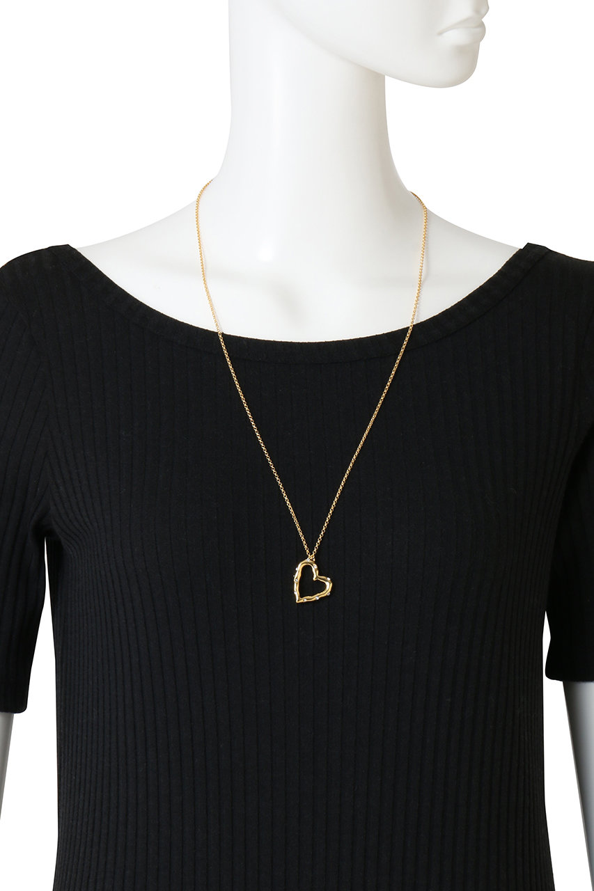 LANVIN en Bleu(ランバン オン ブルー)｜クリスタルハートネックレス