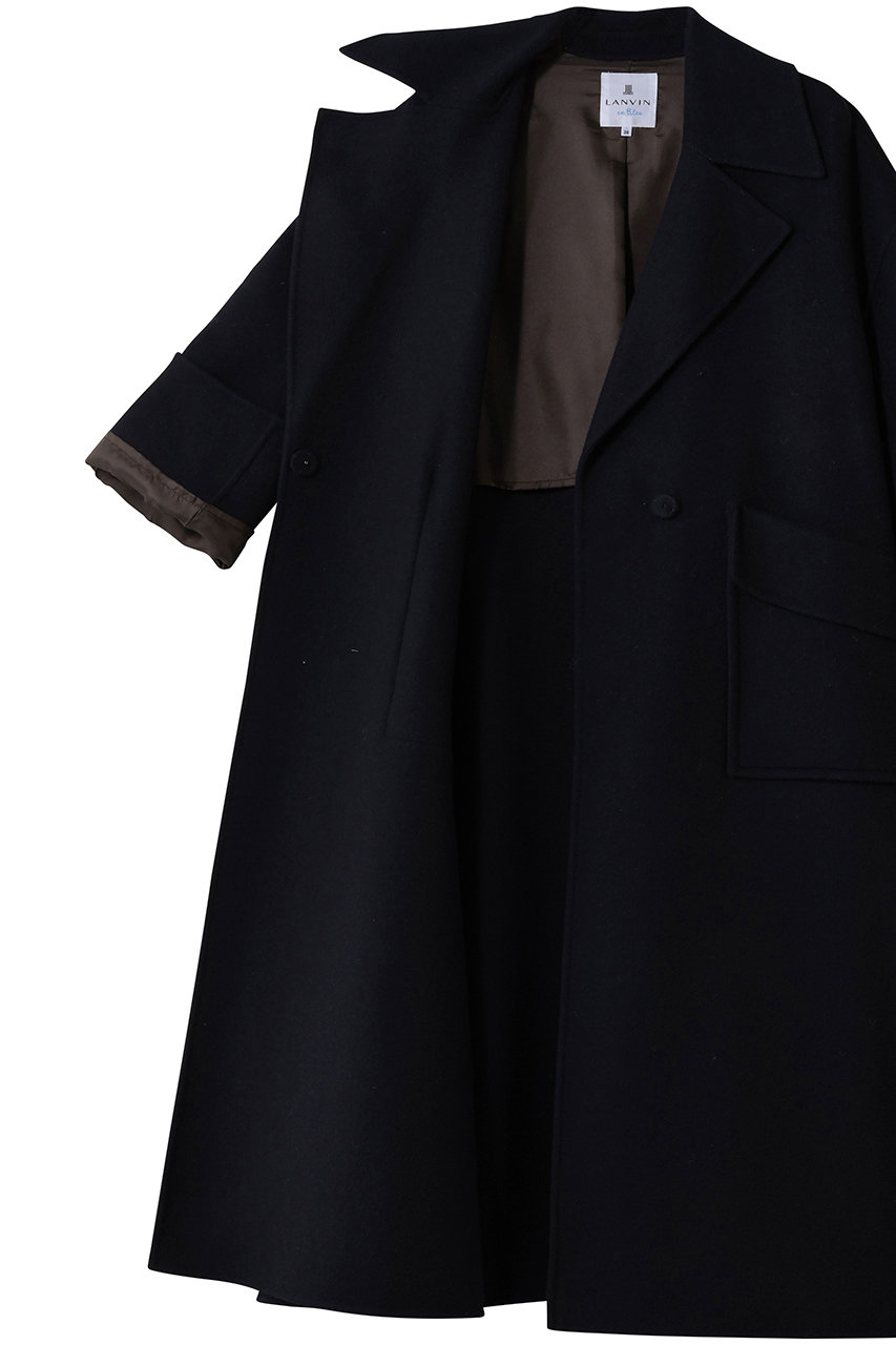 LANVIN en Bleu(ランバン オン ブルー)｜ウールリバーフレアコート