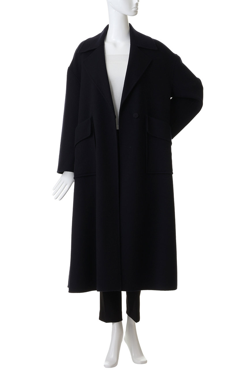 LANVIN en Bleu(ランバン オン ブルー)｜ウールリバーフレアコート