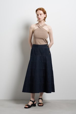 ランバン オン ブルー/LANVIN en Bleuの【予約販売】Lee×LANVIN en Bleuデニムフレアスカート(110700/110703)