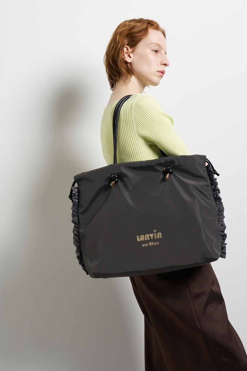 LANVIN en Bleu(ランバン オン ブルー)｜サイドフリルドロストトート