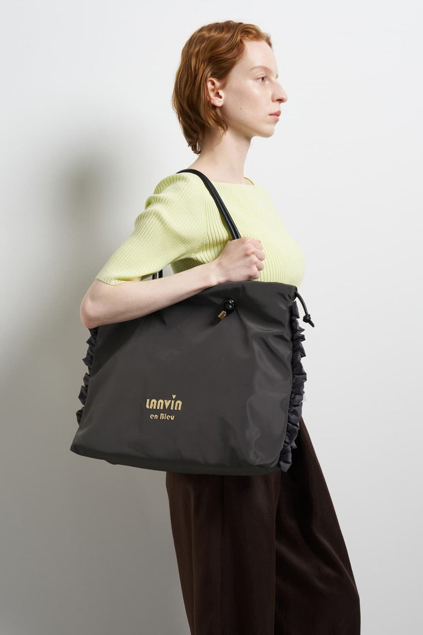 LANVIN en Bleu(ランバン オン ブルー)｜サイドフリルドロストトート
