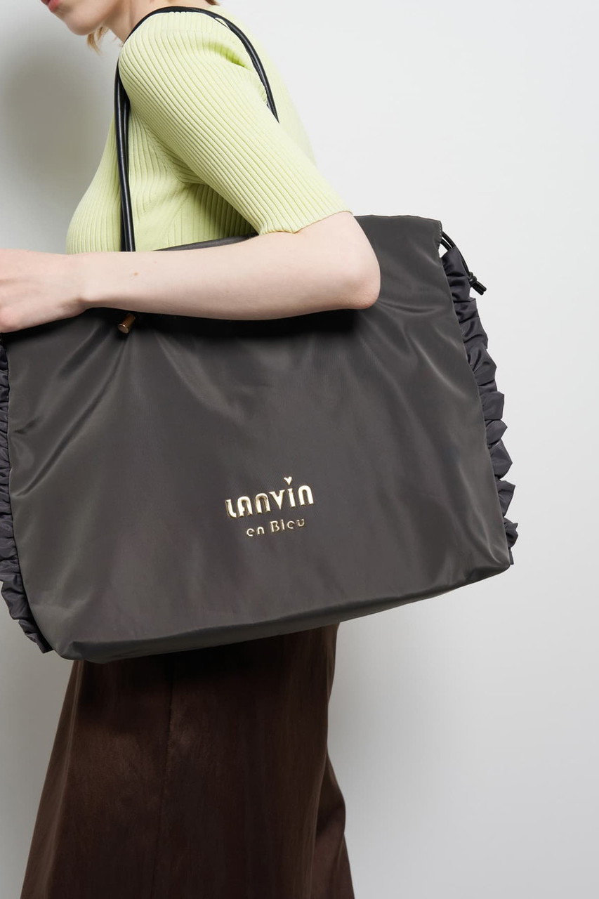 LANVIN en Bleu(ランバン オン ブルー)｜サイドフリルドロストトート