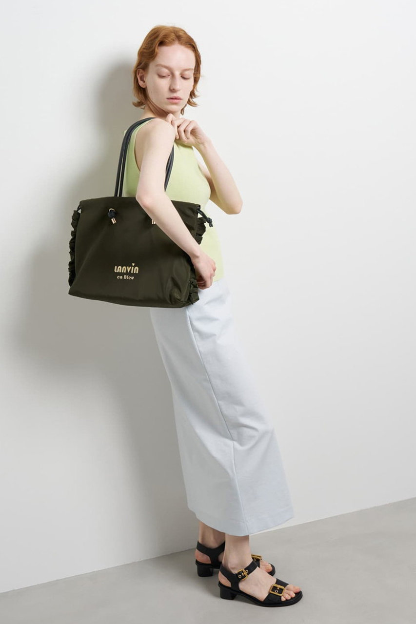 LANVIN en Bleu(ランバン オン ブルー)｜サイドフリルドロストトート