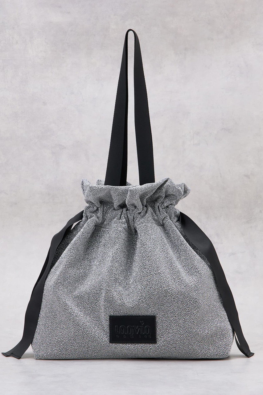 ランバン オン ブルー/LANVIN en Bleuの【予約販売】ラメグログランギャザーバッグ(シルバー/3646008)