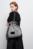 ラメグログランギャザーバッグ