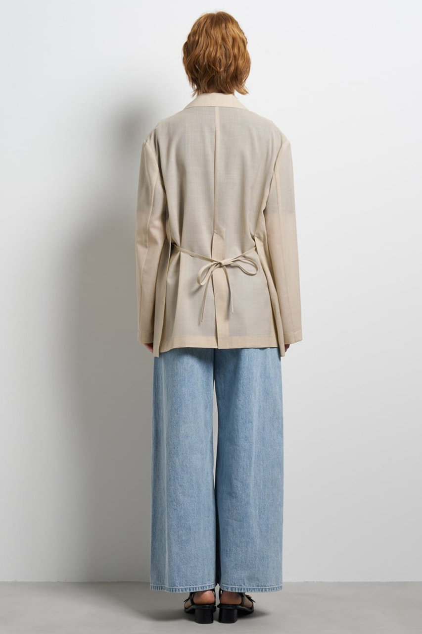 LANVIN en Bleu(ランバン オン ブルー)｜シアーウールテーラード
