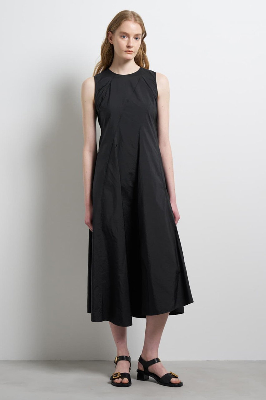 ランバン オン ブルー/LANVIN en Bleuの【予約販売】エスカルゴフレアワンピース(ブラック/3646316)